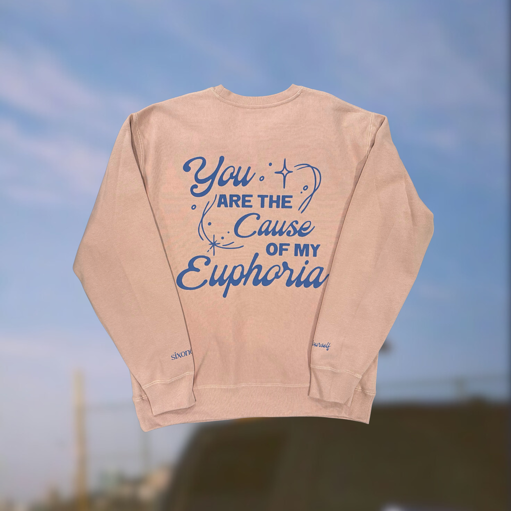 LY: Euphoria Crewneck // Pink [LIMITED STOCK]