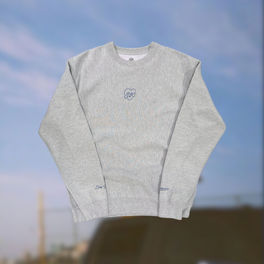 LY: Euphoria Crewneck // Grey [LIMITED STOCK]