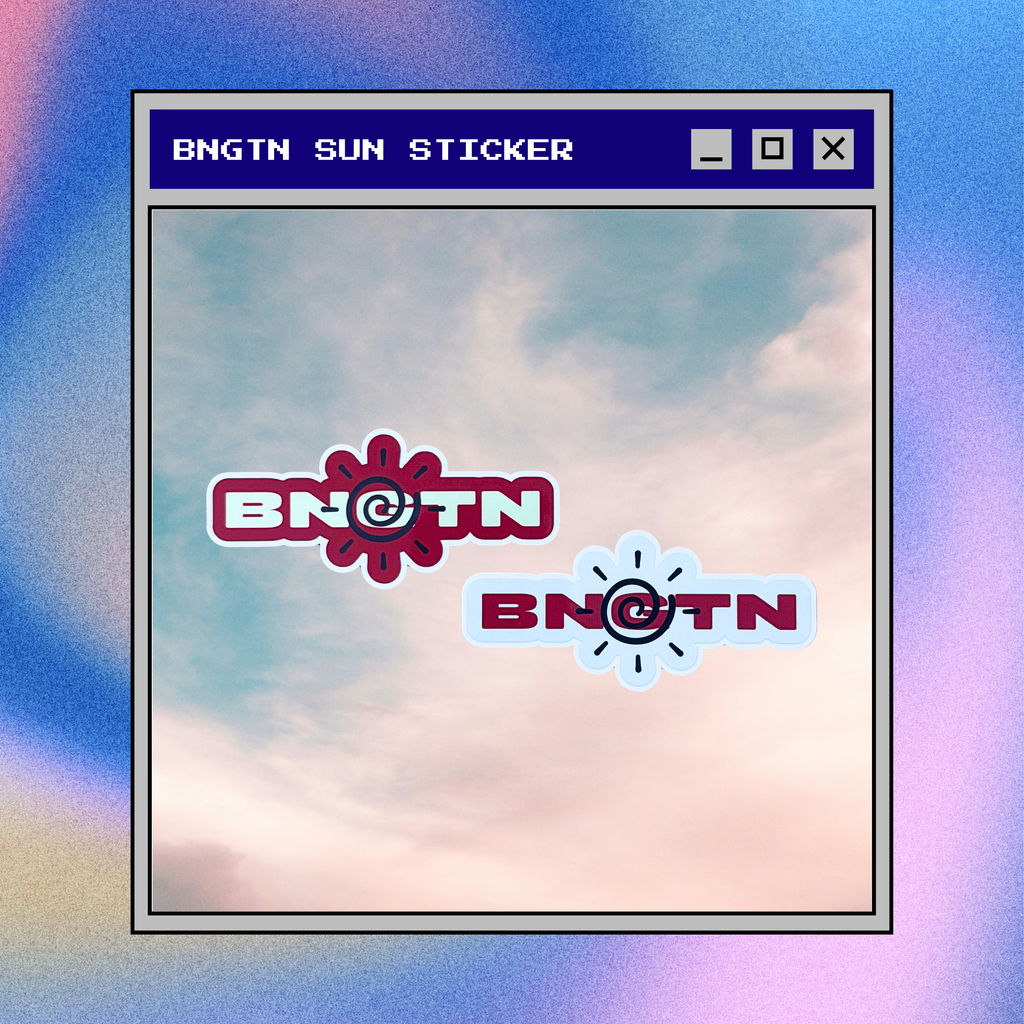 BNGTN Sun Sticker