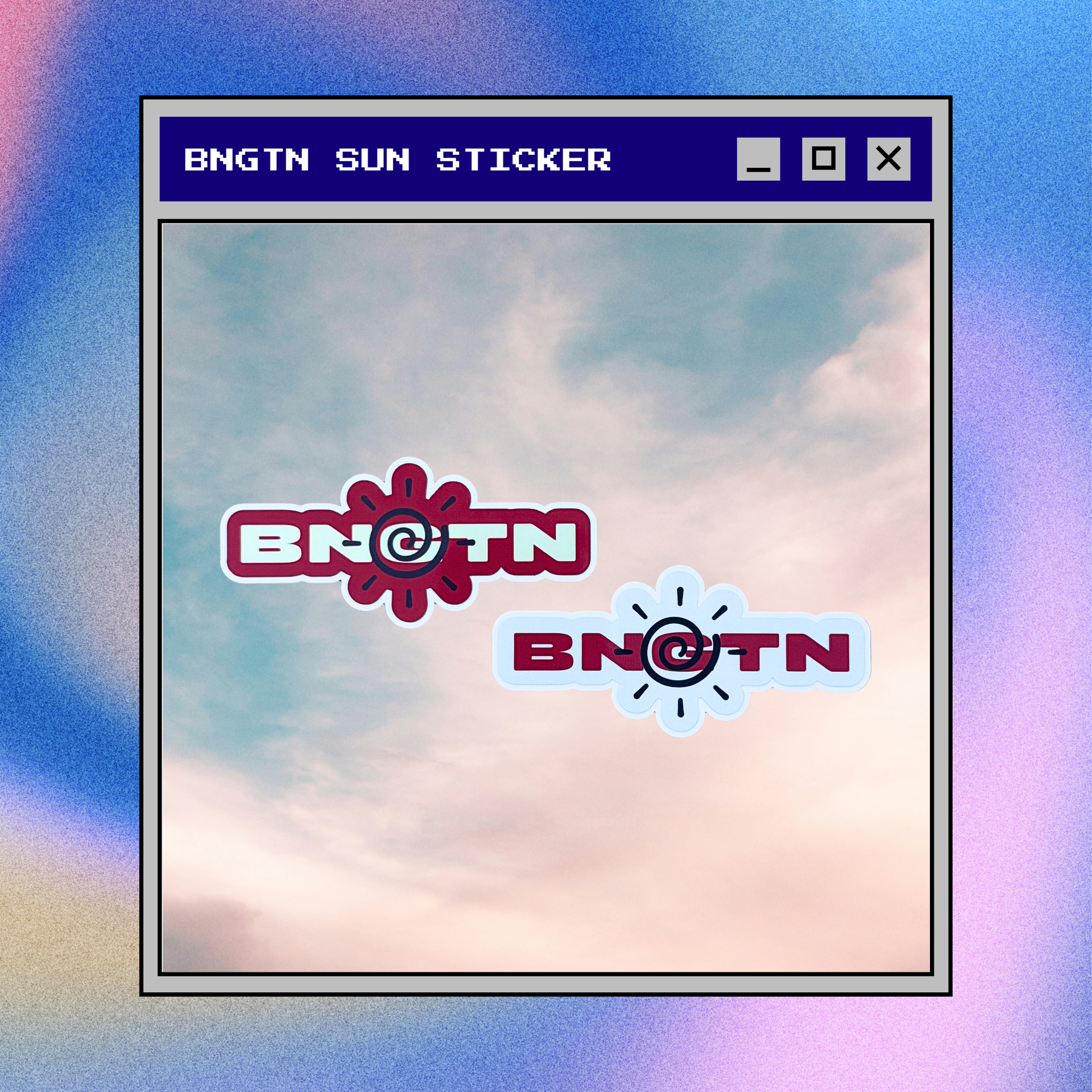 BNGTN Sun Sticker