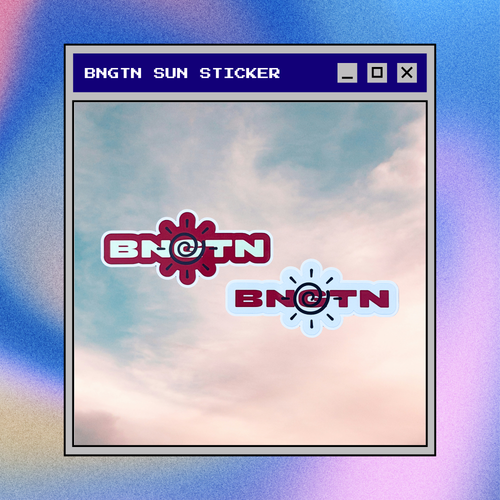 BNGTN Sun Sticker
