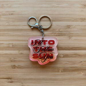 To The Sun We Go Shaker Keychain