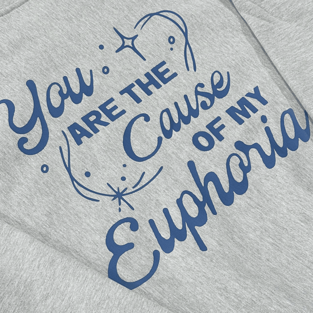 LY: Euphoria Crewneck // Grey [LIMITED STOCK]