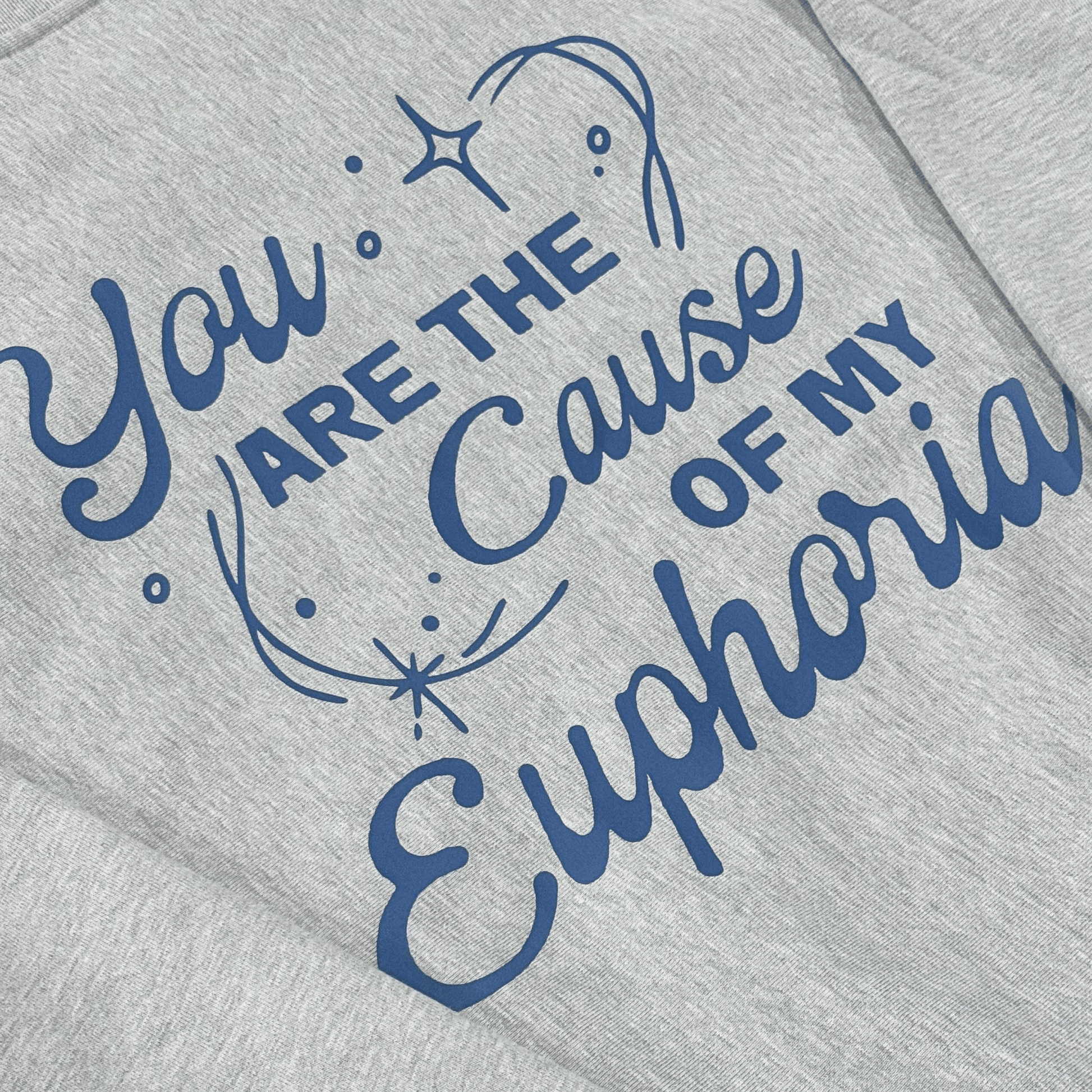 LY: Euphoria Crewneck // Grey [PRE-ORDER]