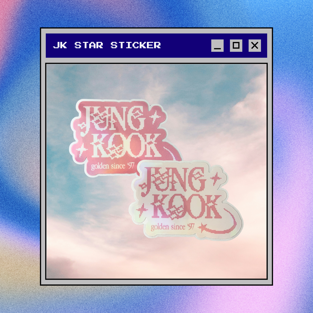 JK Star Sticker