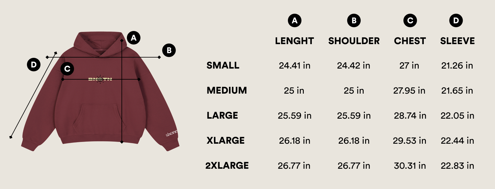 To the Sun We Go Hoodie // Burgundy [PRE-ORDER]