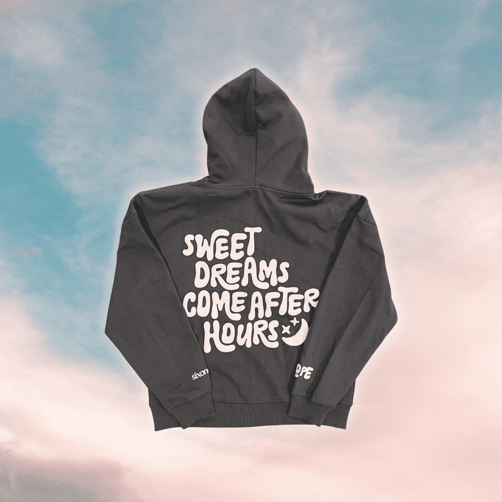 Sweet Dreams Zip-up // Dark Grey [LIMITED STOCK]