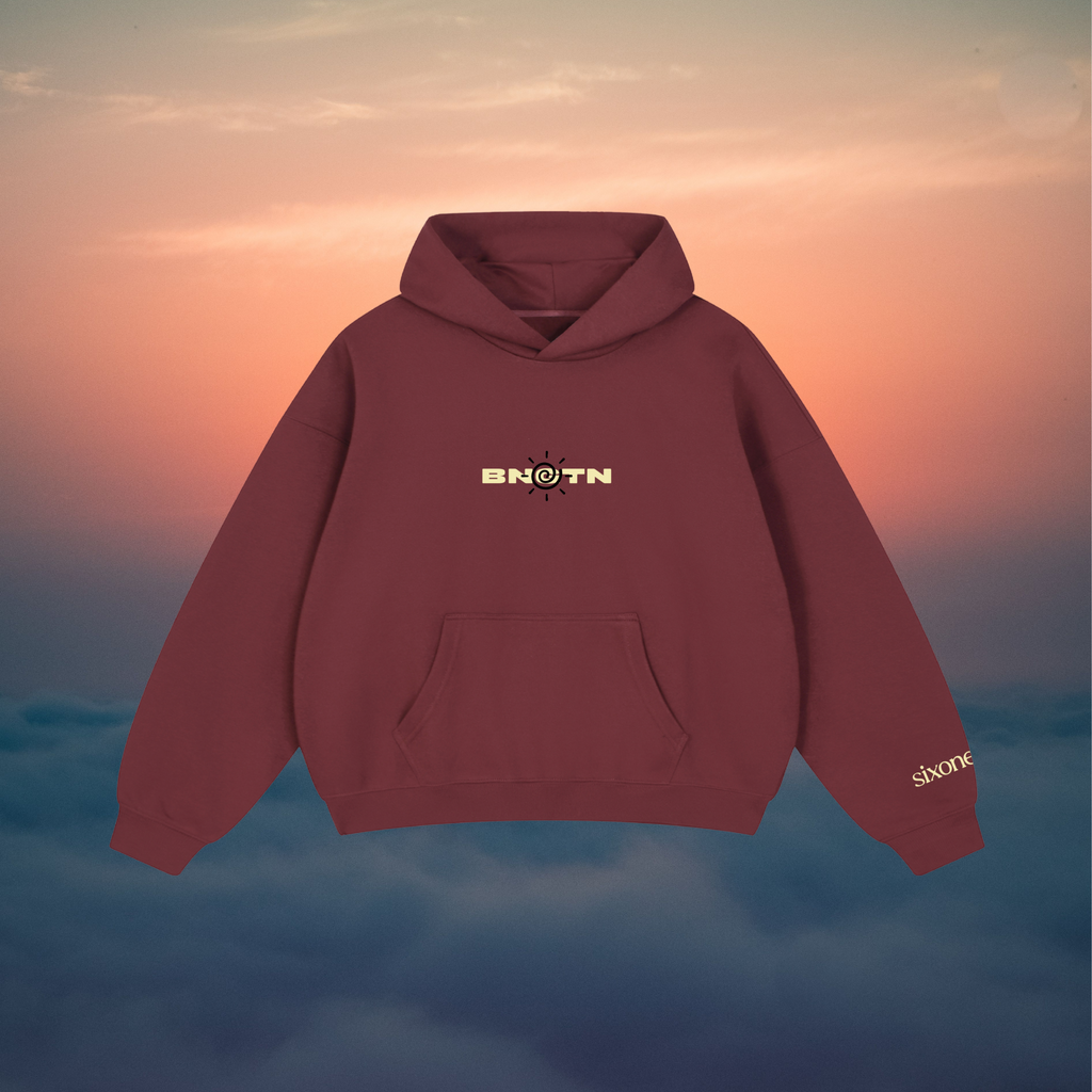 To the Sun We Go Hoodie // Burgundy [PRE-ORDER]
