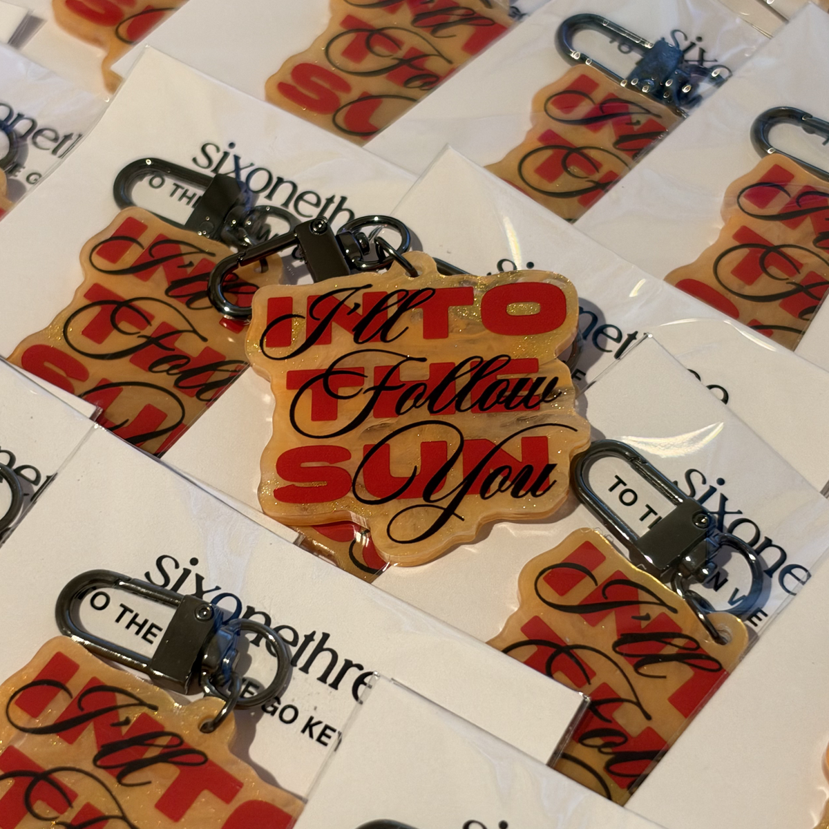 To The Sun We Go Keychain