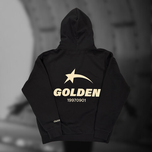 Golden Hoodie // Black [PRE-ORDER]