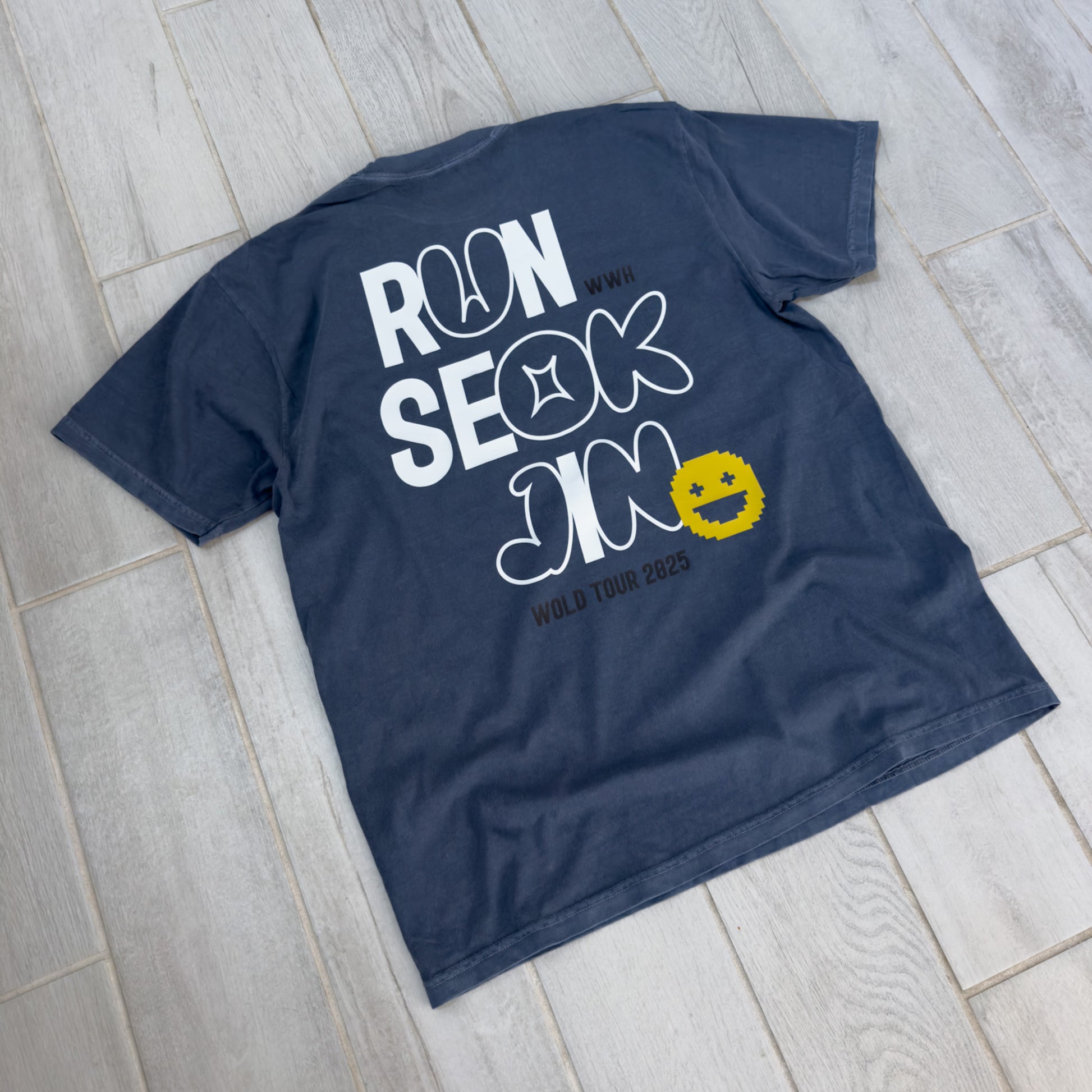 RUNSEOKJIN Tee // Navy