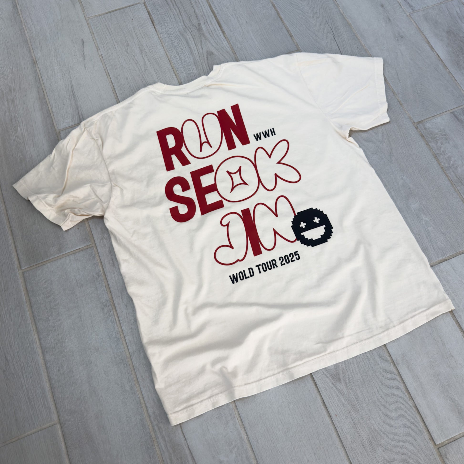 RUNSEOKJIN Tee // Ivory
