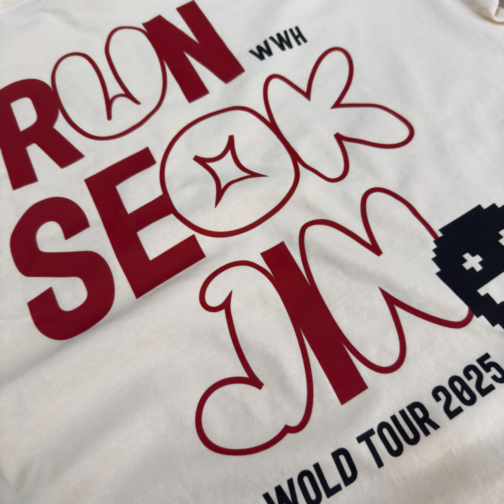 RUNSEOKJIN Tee // Ivory