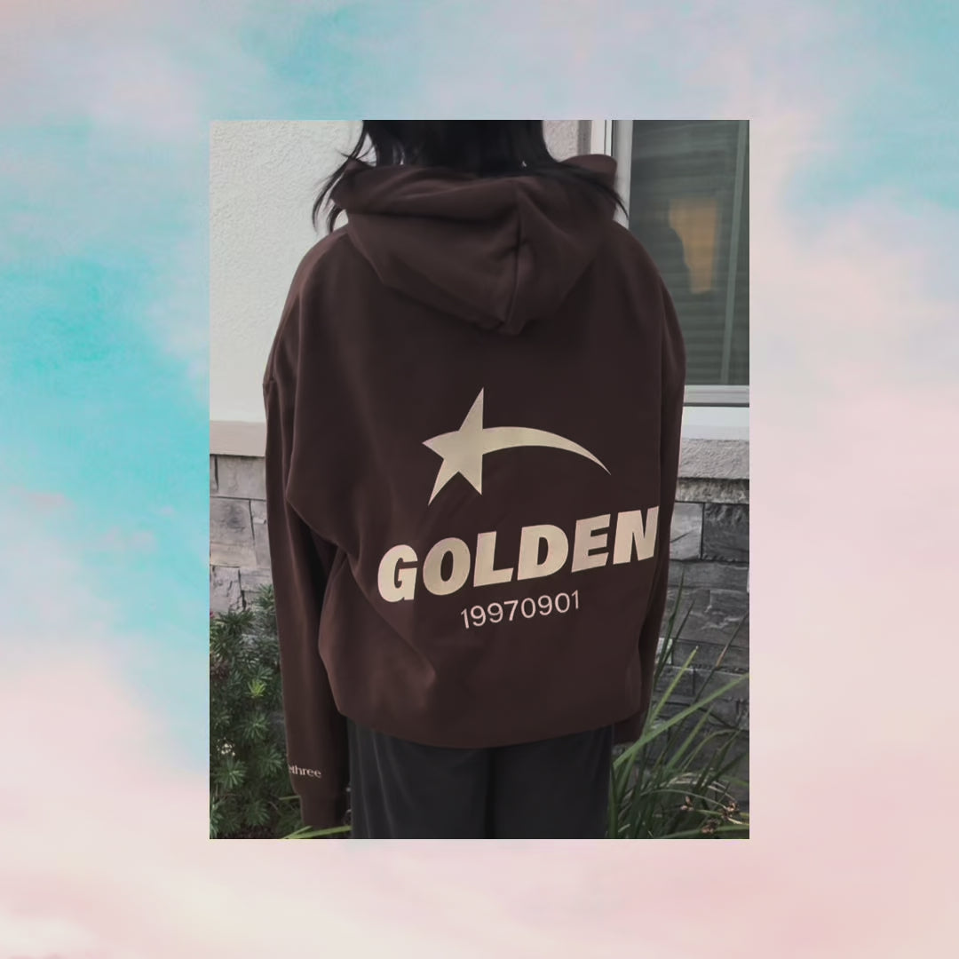 Golden Hoodie // Brown [LIMITED STOCK]