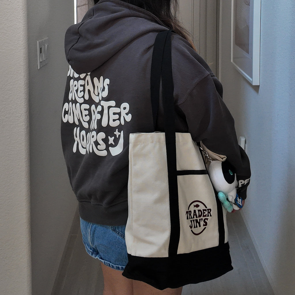 Trader Jin’s Tote Bag // Black [PRE-ORDER]