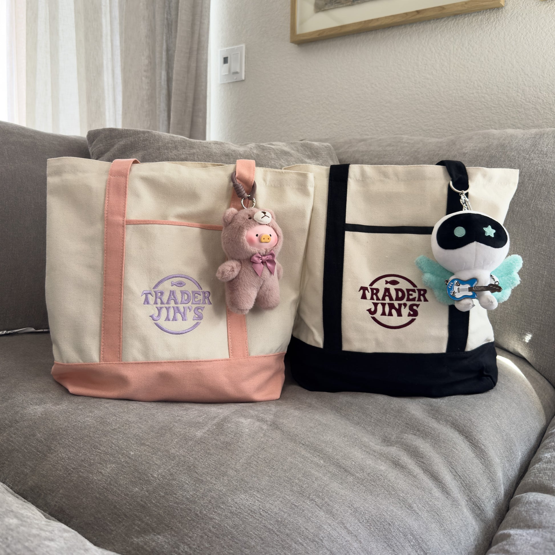 Trader Jin’s Tote Bag // Black [PRE-ORDER]